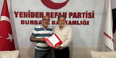 Gemlik’te Yeniden Refah Partisi İlçe Başkanlığına Emin Çakır Atandı